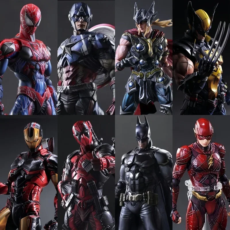 Marvel Series Action Handmade Model, Pa Revamp, Iron Man, Spider-man Hand, Deadpool Avengers, services.com America Venom, Black Panther, Hot