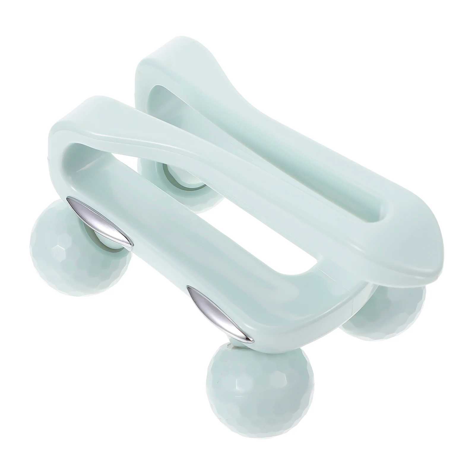 Handle Roller Massager Shoulder Body Muscle Roller Safe Durable Manual Handheld Massaging Tool Compact Device Household Massager