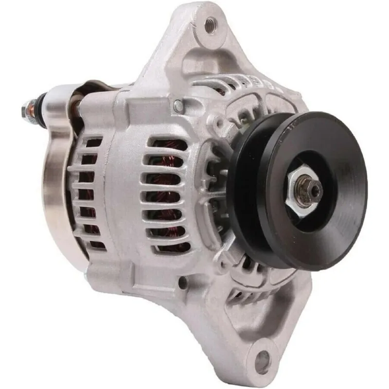12V Alternator T1850-15680 T1065-15682 Compatible with Kubota Excavator KX121-3S KX121-3ST KX161-3S KX161-3ST KX91-3S KX91-3S2