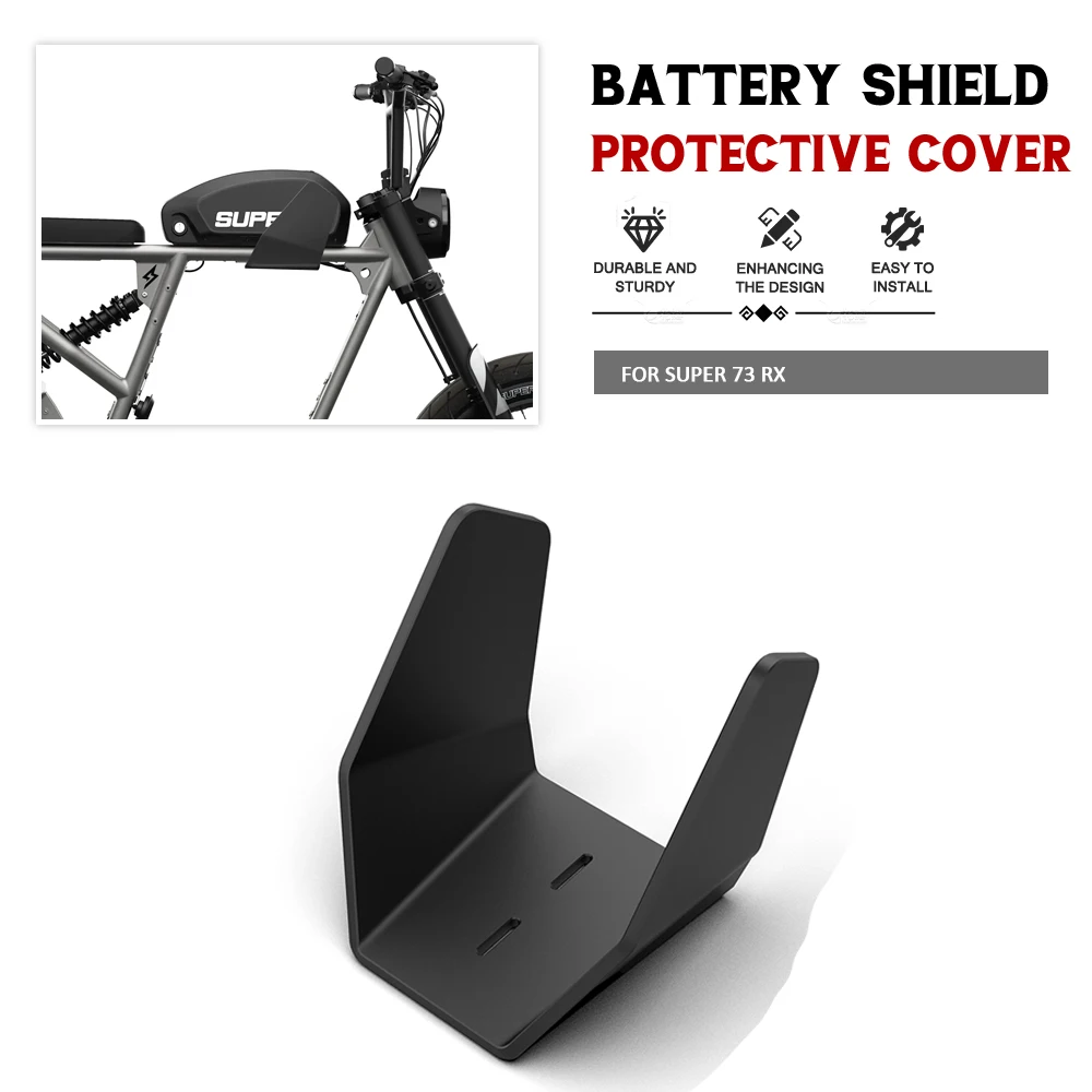 For Super 73 RX  Aluminium Engine Clutch Cover Battery Shield Protective Cover Set Super73 RX Motorcycle Accessories