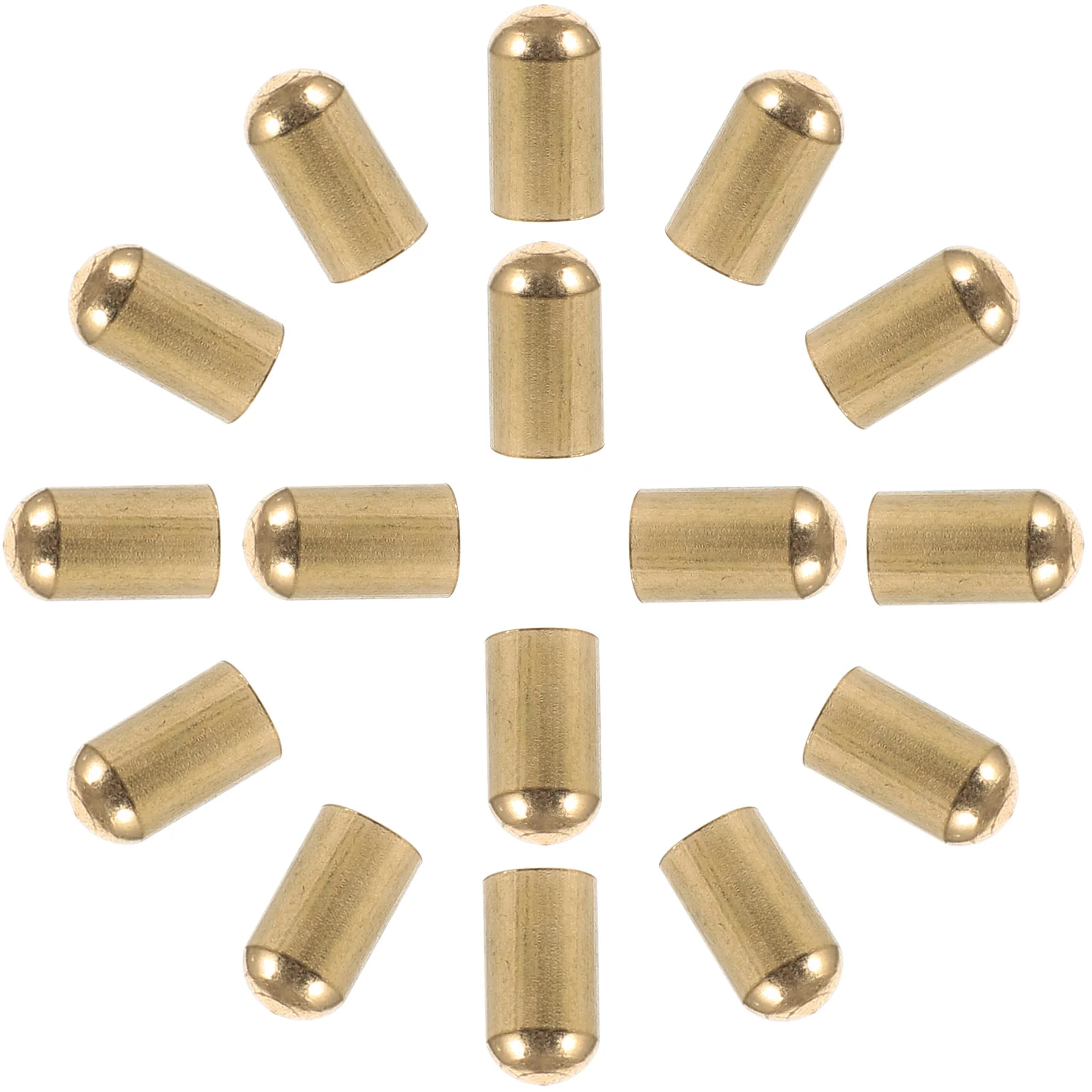 

30pcs Rope End Cap For Bracelet Necklace Diy Cord End Stopper Metal Fastener Lightweight Connector Craft Jewelry Making Supply