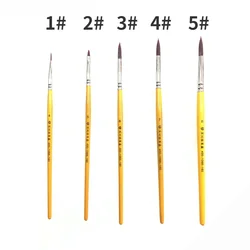 1Pcs Dental Lab Tech Nylon Brush Porcelain Pen on Porcelain Crow Holder Glazed Pen Aesthetics Repair Dental Laboratory SuppliesX