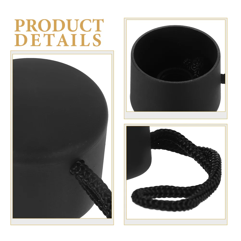 

2Pcs Umbrella Accessories Folding Handle Replacement 13-14mm Round Matte Plastic Sun Rain Umbrella Grip Spare Parts