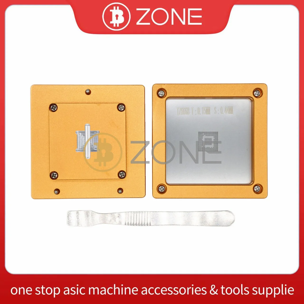 TZ6668 CPU Stencil For InnosiliconT2T L2 Control Board Processor TZ6668 Tin Tool Tin Planting Platform