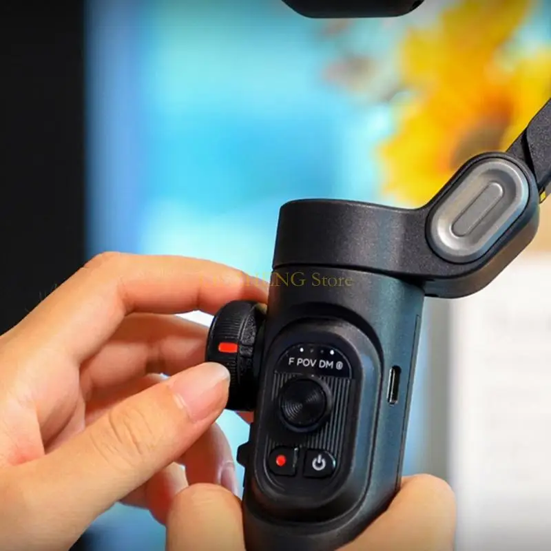 E56B Phone Phone Stabilizer porta palmante tracking facciale per lo streaming live vlog