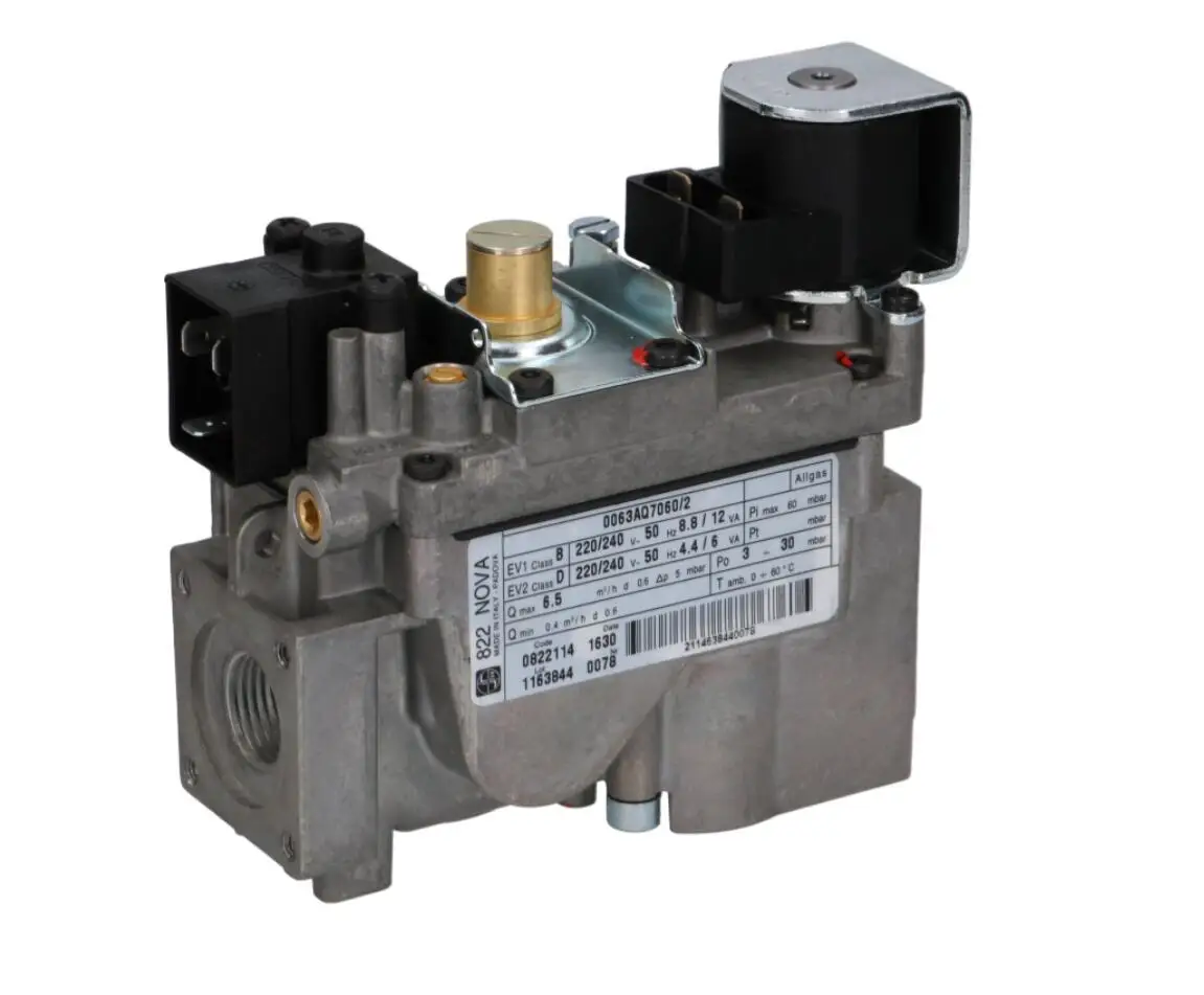 

Газовый клапан SIT 0.822.144 VALVE 822 NOVA 230V 50Hz 0.822.114, газовый клапан SIT series 230V 50Hz, газовый вход 1/2 "gas