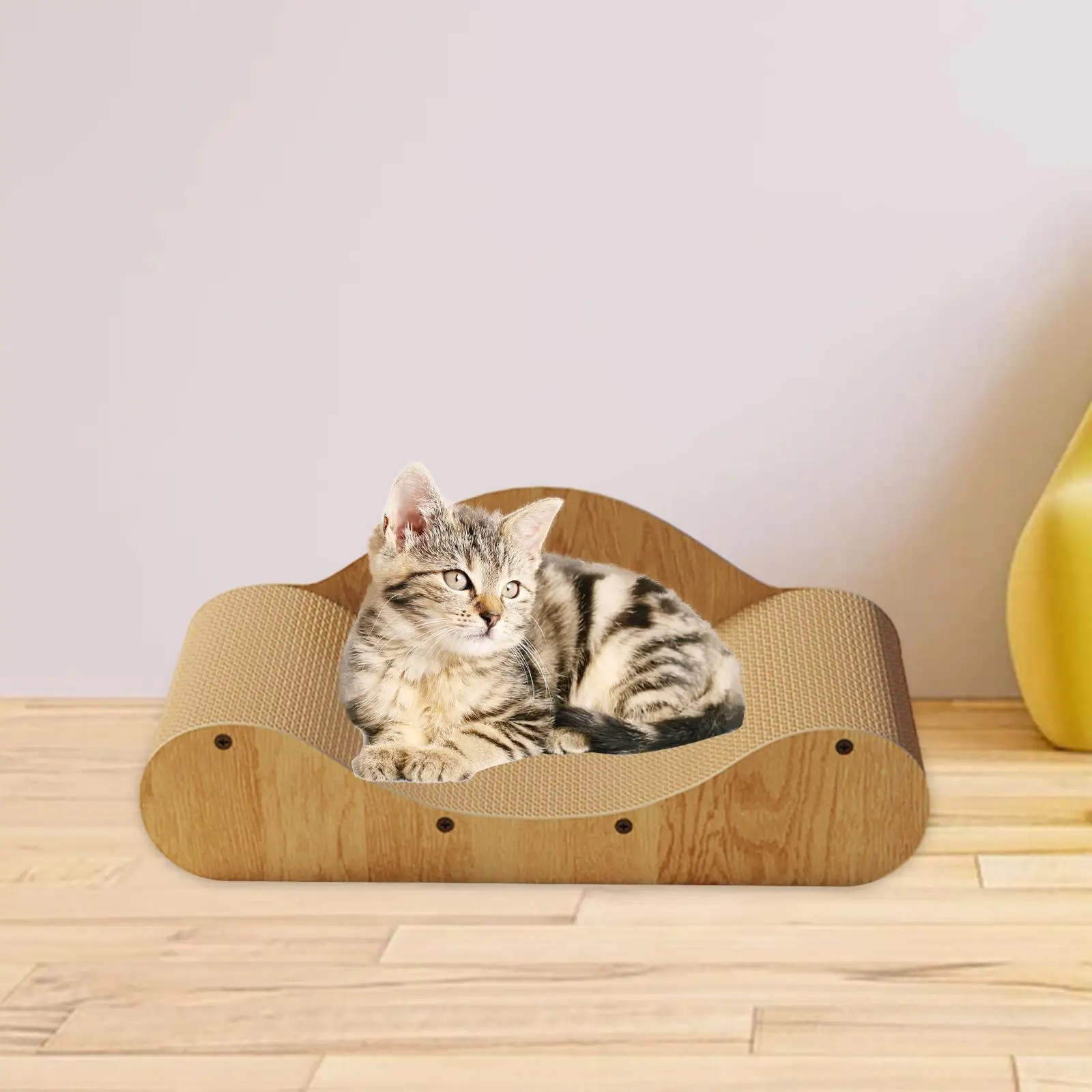 Cat Scratching Pad Cat Scratcher Cat Toy Cat Furniture Multifunctional Accessories Cat Scratching Board for Home Decoration