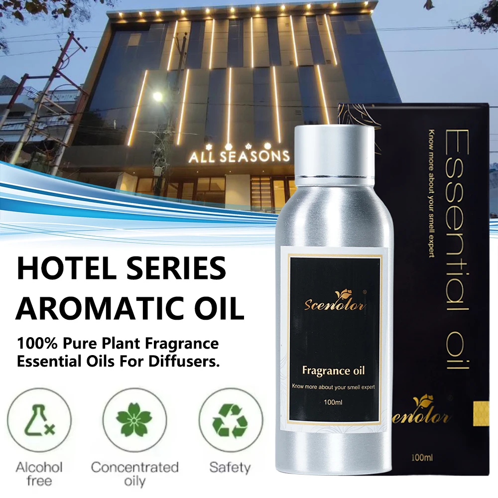 100ML All Seasons Hotel Essential Oil Luxury Hotel Fragrance Good Smell / Air Freshener / Neutralize Odor Scent Oil For Diffuser