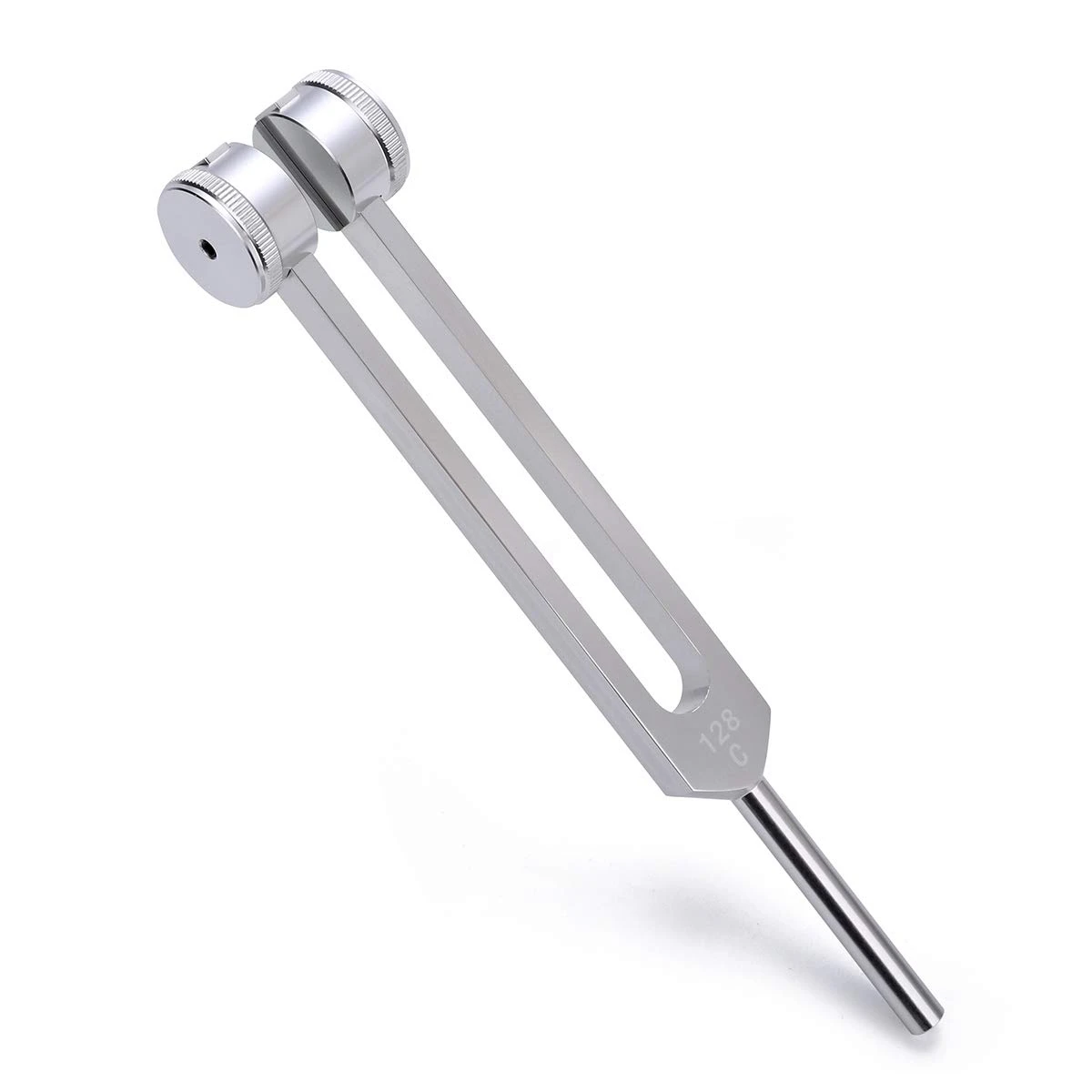 Tuning Fork 128 Hz, C-128 Frequency Aluminum Alloy Non-Magnetic Tuning Fork for Healing with Taylor Hammer PH