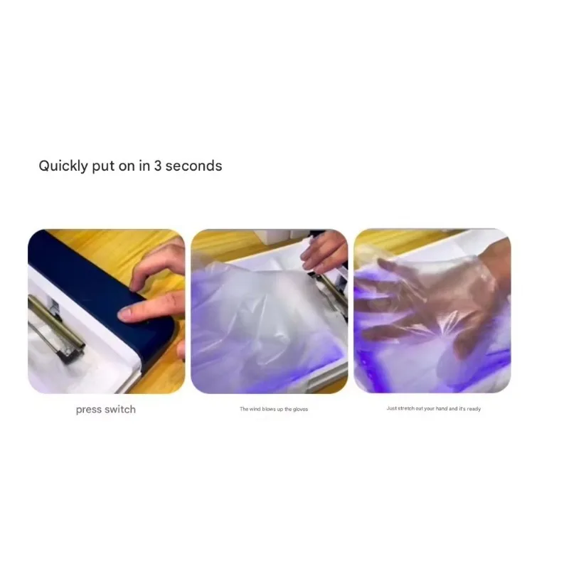 Touchless Automatic Glove Donning Machine Glove Knitting Home Kitchen Restaurant Hanging Smart Automatic Glove Donning Machine