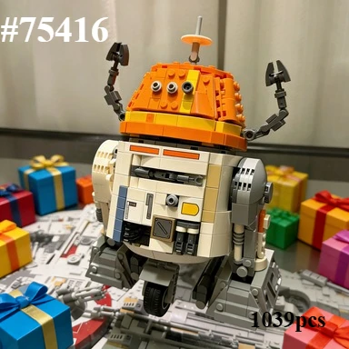 

Новый интеллектуальный конструктор-робот 75416 (2025 год), креативный набор для сборки, подарок на Рождество или день рождения для мальчиков, подростков и взрослых