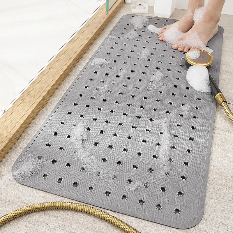 Bathroom Doormats Showe Room Non-slip Floor Mat Hotel Home Bath Hydrophobic Anti-fall Carpet Flushable Skin-friendly TPR Rug