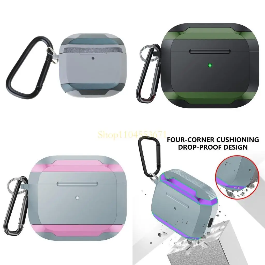 Best Seller Upgrades Silicone Case with Full Access Designes Earbud Storage Bag Earbud Protective Case Simple Installs for