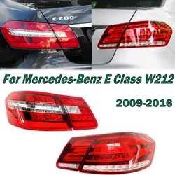 Car Light Assembly For Mercedes-Benz E Class W212 2009-2016 Sedan  LED Tail Light Warning Brake Signal Lamp Exterior Accessories