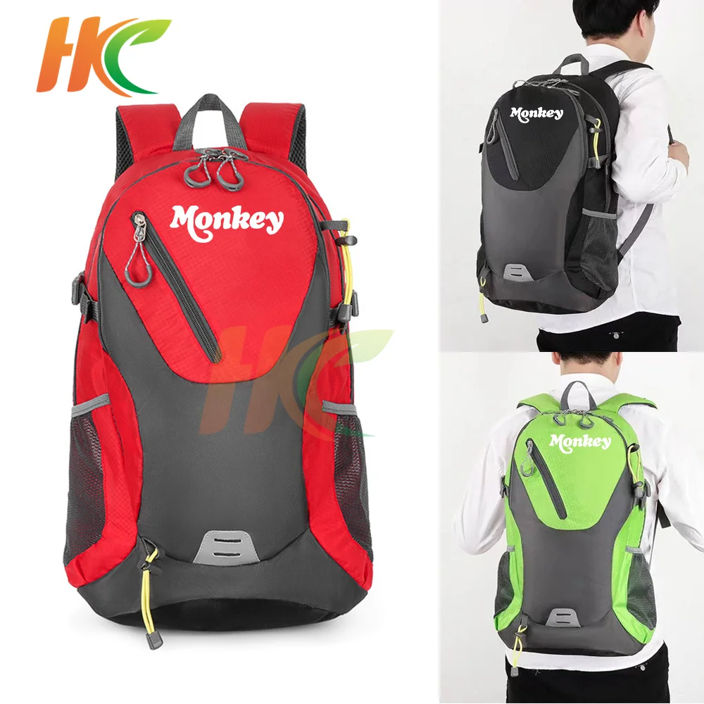 Custom Logo For Honda Monkey Z 125 Z125 Motorcycle Waterproof Backpack Men Riding Travel Luggage Storage Tool Bag Accessories