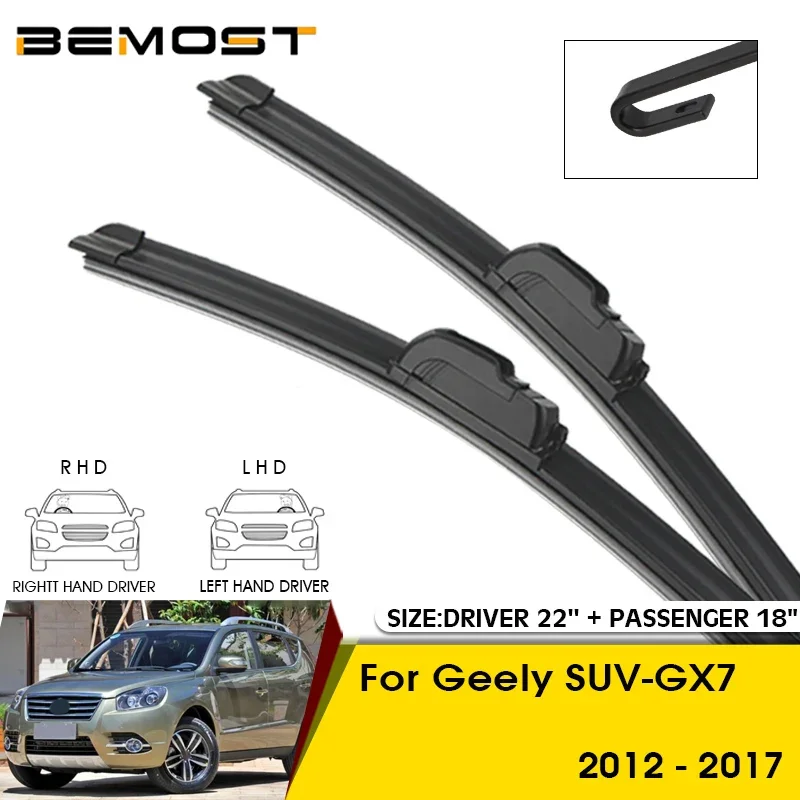 Car Wiper Blades For Geely SUV-GX7 2012-2017 Windshield Windscreen Front Window Blades 22