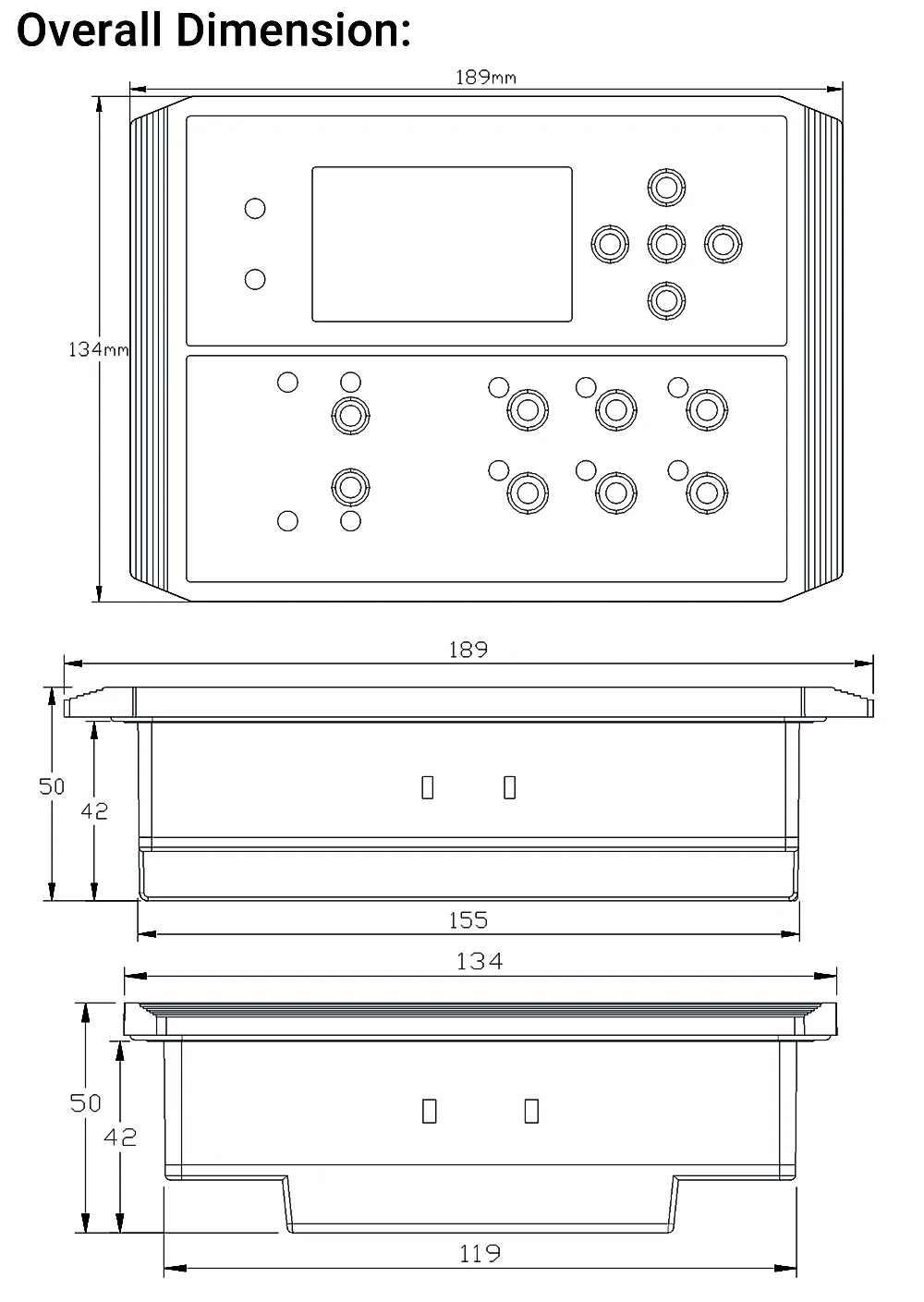 MeBay DC40D/42D MK3 Generatorsteuerung für Diesel-Aggregat Start-Stopp-Parameter Überwachung Aggregat-Teile – Detail 26
