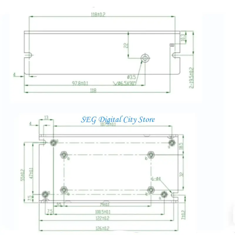 U75B MultipUrpose Power Converter Board Compact para varios dispositivos electrónicos