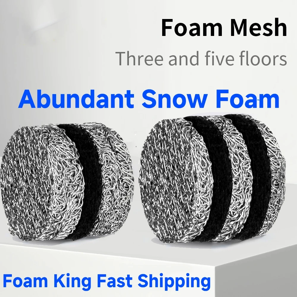 Foam Cannon Orifice Nozzle Tips and Foam Maker Mesh Filter for High Pressure Washer Snow Foam Lance Parts 3000 PSI