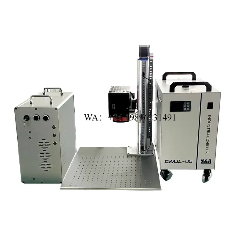 Wmwmnu for JPT 5W UV Marking with for Gainlaser Source 300x300mm Lens SG7110 Sino Galvo Head Chuck Rotary