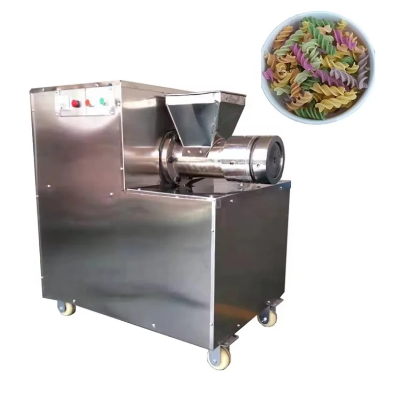 150KG/H high efficiency automatic pasta making machine, pasta extruder forming machine