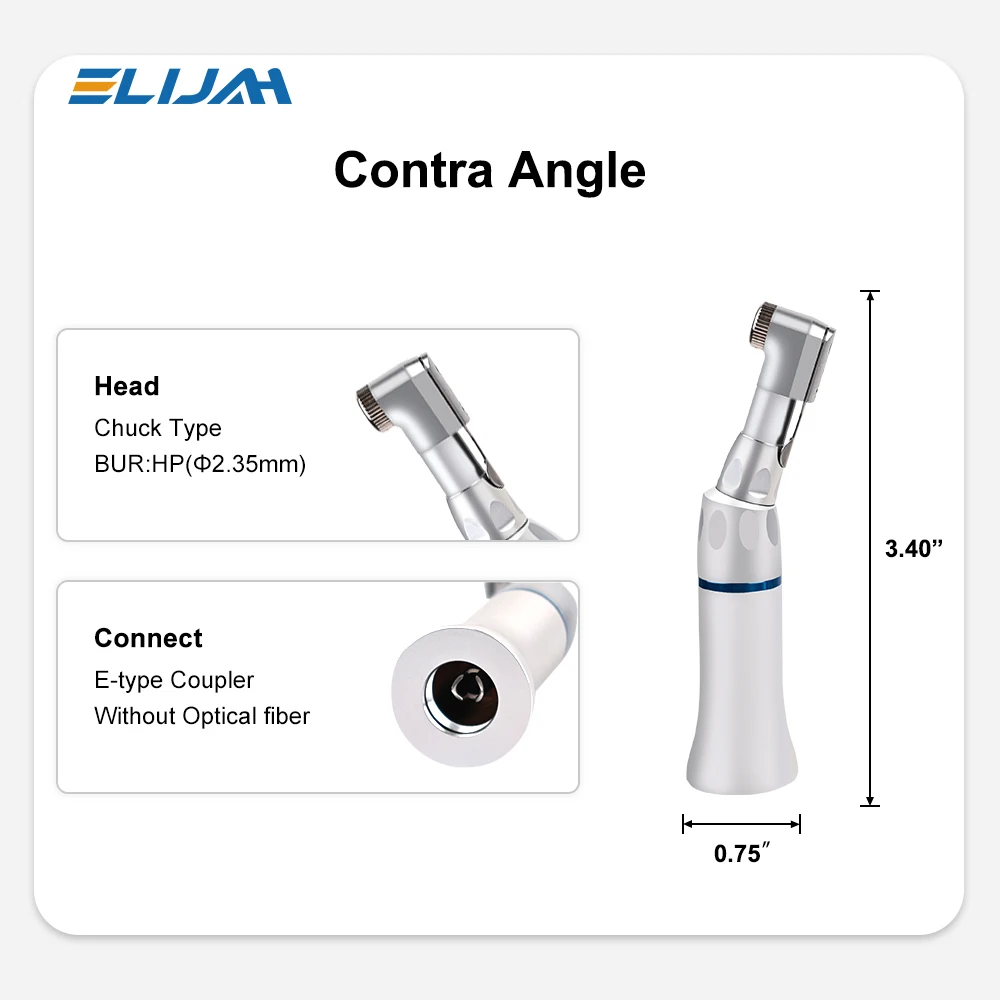 2/4 Holes Dental Low Speed Handpiece Kit EX-203 Set E-type Air Turbine Latch Chuck Contra Angle Straight Handpiece Dentists Tool