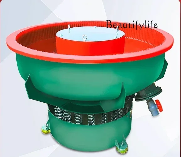 A-Vibration Polishing Machine Grinder Spiral Finishing Machine Vibrating Metal Deburring Industrial Equipment