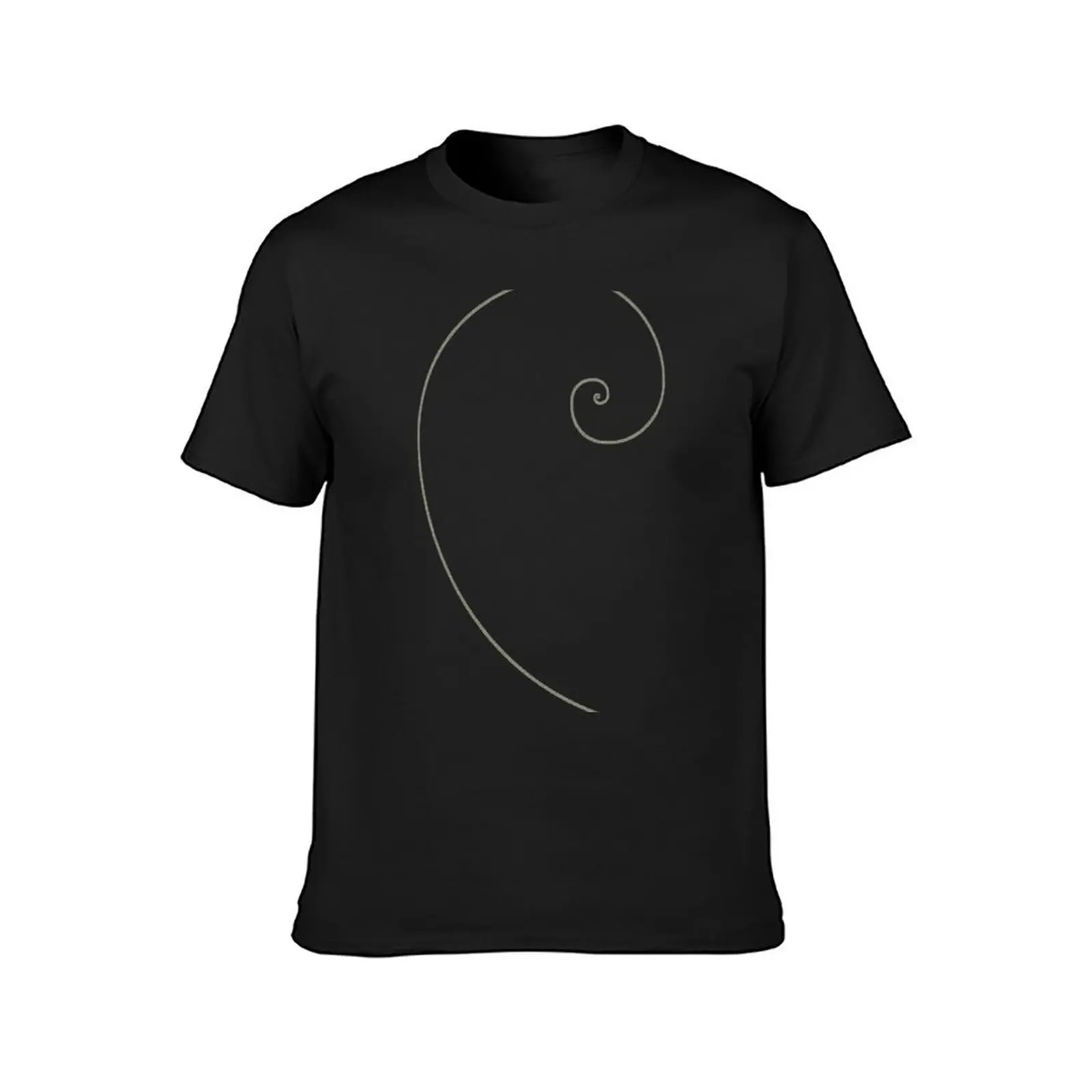 Fibonacci Spiral T-Shirt cute tops sports fans men clothings