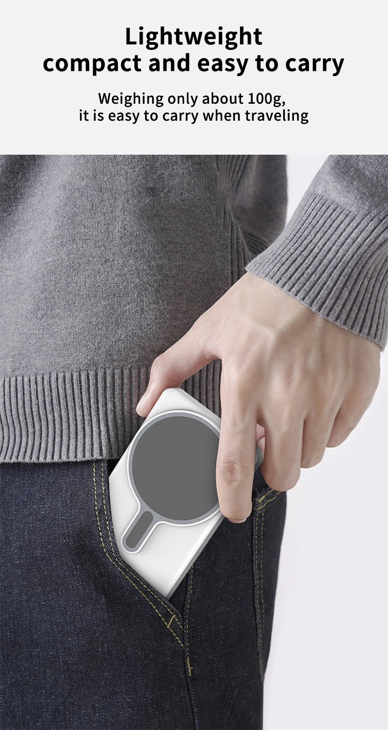 Magnetisches Projektionsgerät für Mobiltelefone, Rückseite - Hochauflösendes Selbstporträt, Drahtlose Projektion Ist Äußerst Bequem – Detail 23