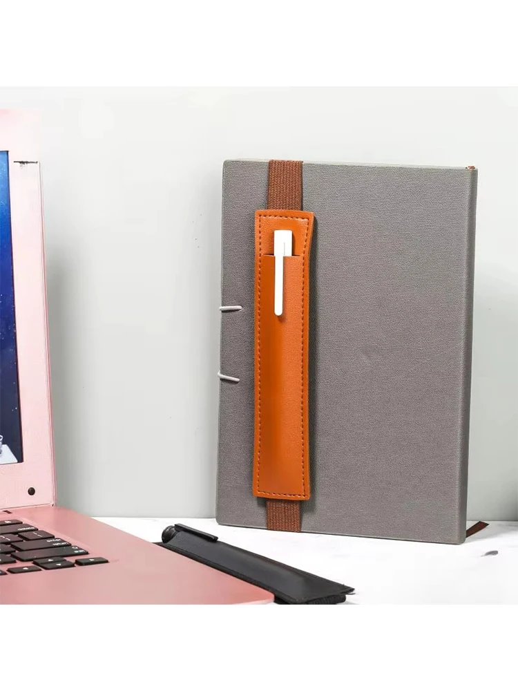 Porte-stylo en cuir avec bande élastique réglable, étui à stylo pour agenda, porte-stylo pour carnet, porte-stylo pour carnet
