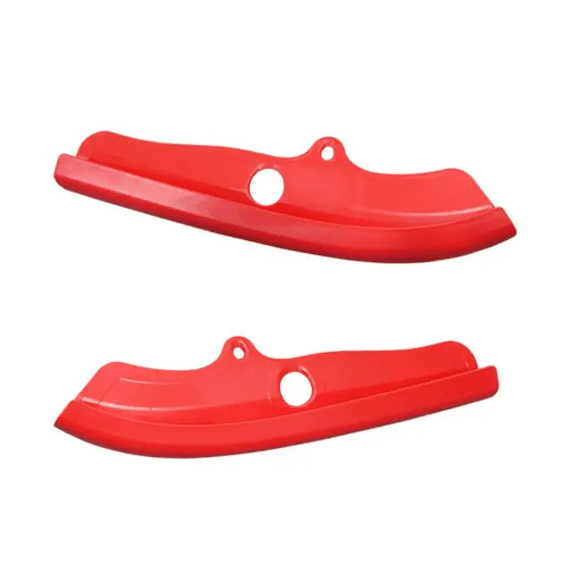 

2pcs Red Front Bumper Lip Spoiler Splitter Protector Cover Strip Trim Bezel Fit For Dodge Challenger 2015-2020 5253553030