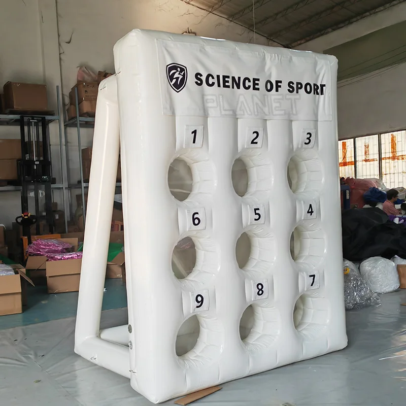 

Hot Selling Soccer Carnival Game Practice Football Sport Shooting Goal Inflatable Soccer Speed
