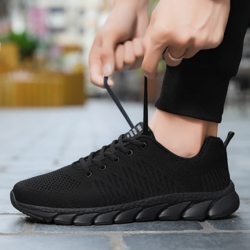 

Новые легкие кроссовки, мужские повседневные кроссовки, модные дышащие теннисные прогулочные туфли, уличные спортивные кроссовки для мужчин