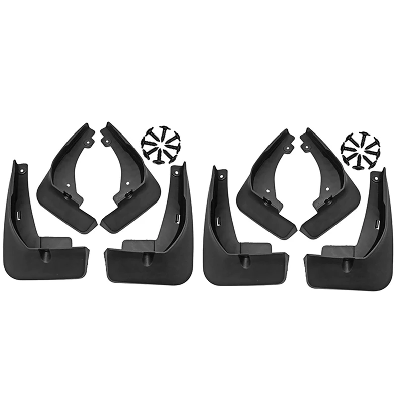 8Pcs Car Mud Flaps Mudguards Splash Guards Fender For Toyota Corolla Cross 2020 2021 Car Decoration