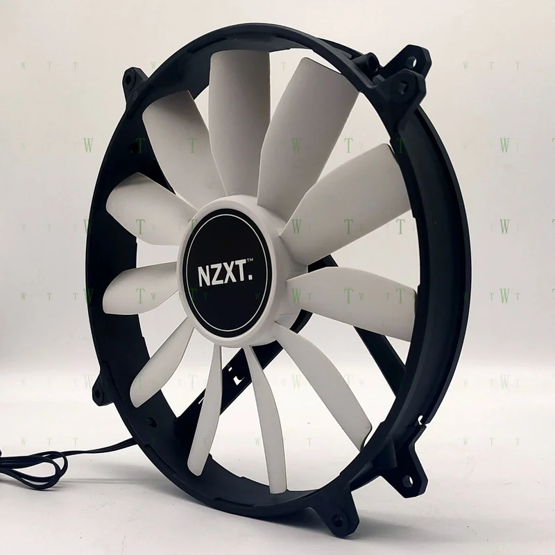 H 1 pcs NZXT A2030L12S 12V 0.42A 20cm 20030 3-wire Cooling Fan
