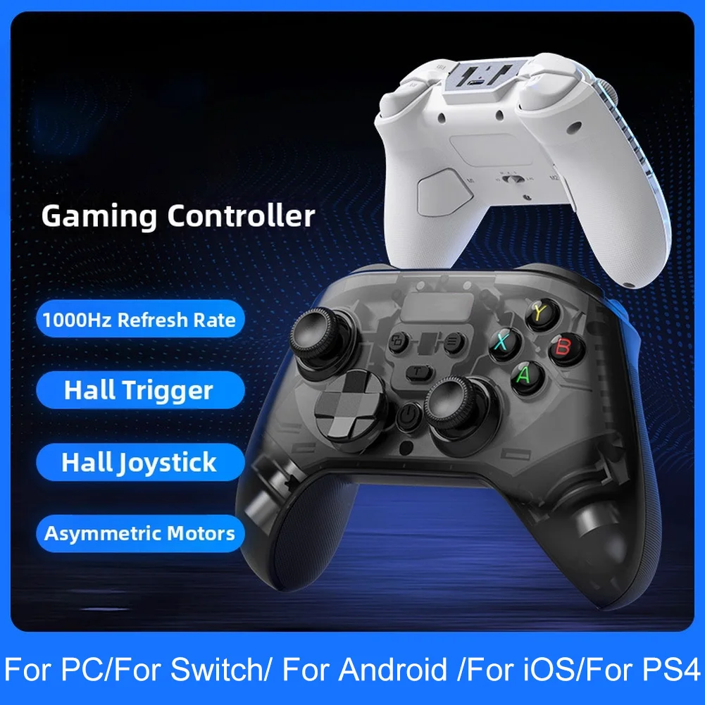 

Wireless Gaming Controller With Hall Effect Technology For Multi-Device Compatibility Including For Switch PC Phone