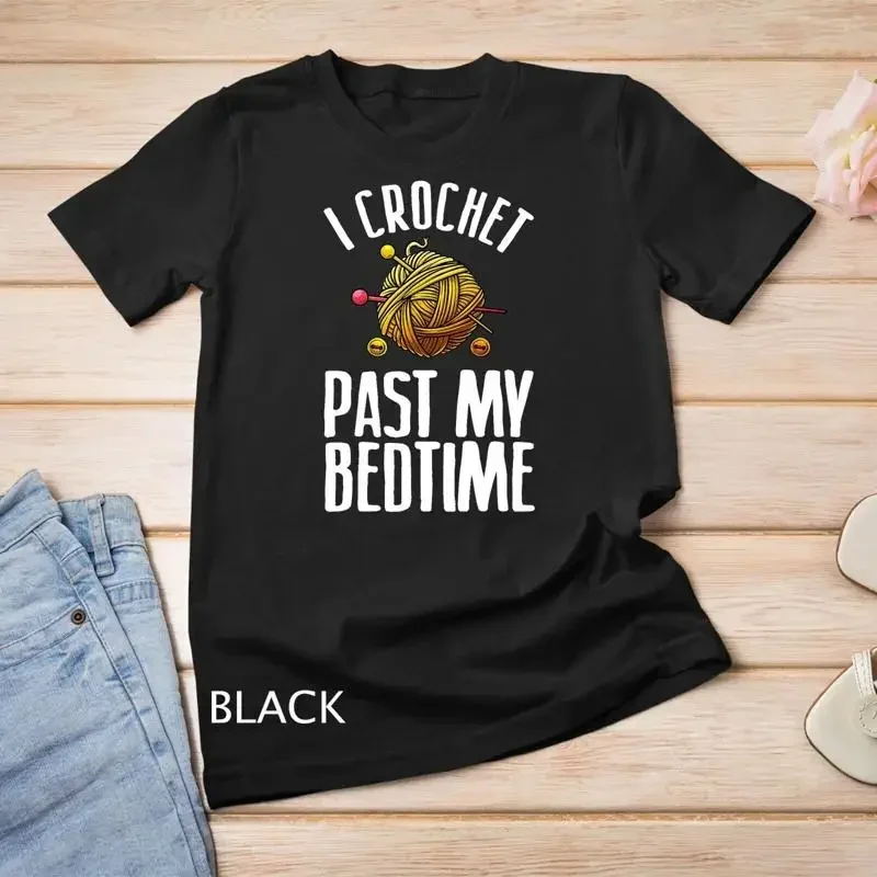 Funny Crochet Gift For Crocheter Cool Quilting Crocheting T Shirt Unisex T shirt