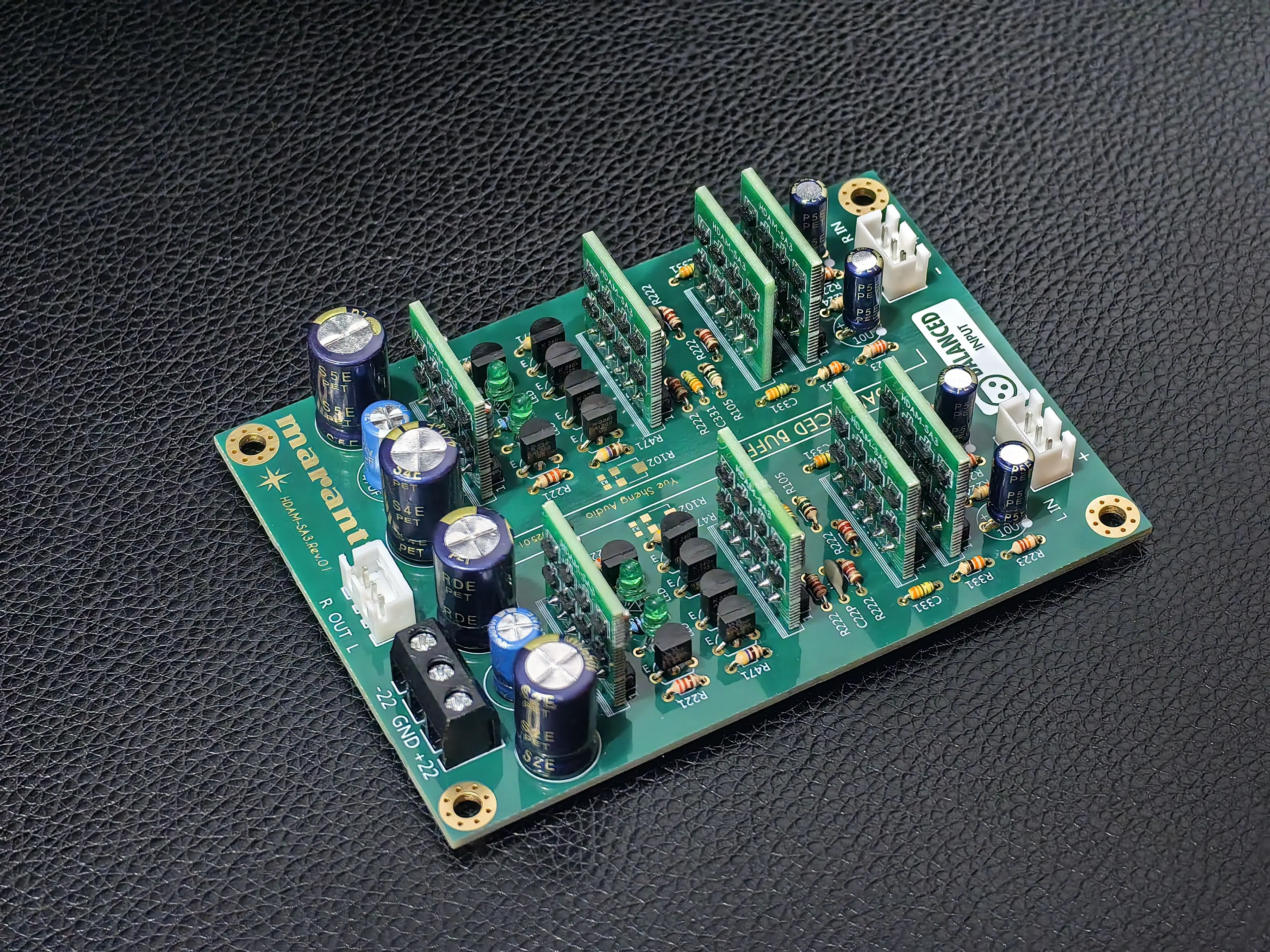 ไข้ balance to single end front-end board แบบจําลองของ Malanshi flagship เครื่องขยายเสียงบอร์ดแปลง