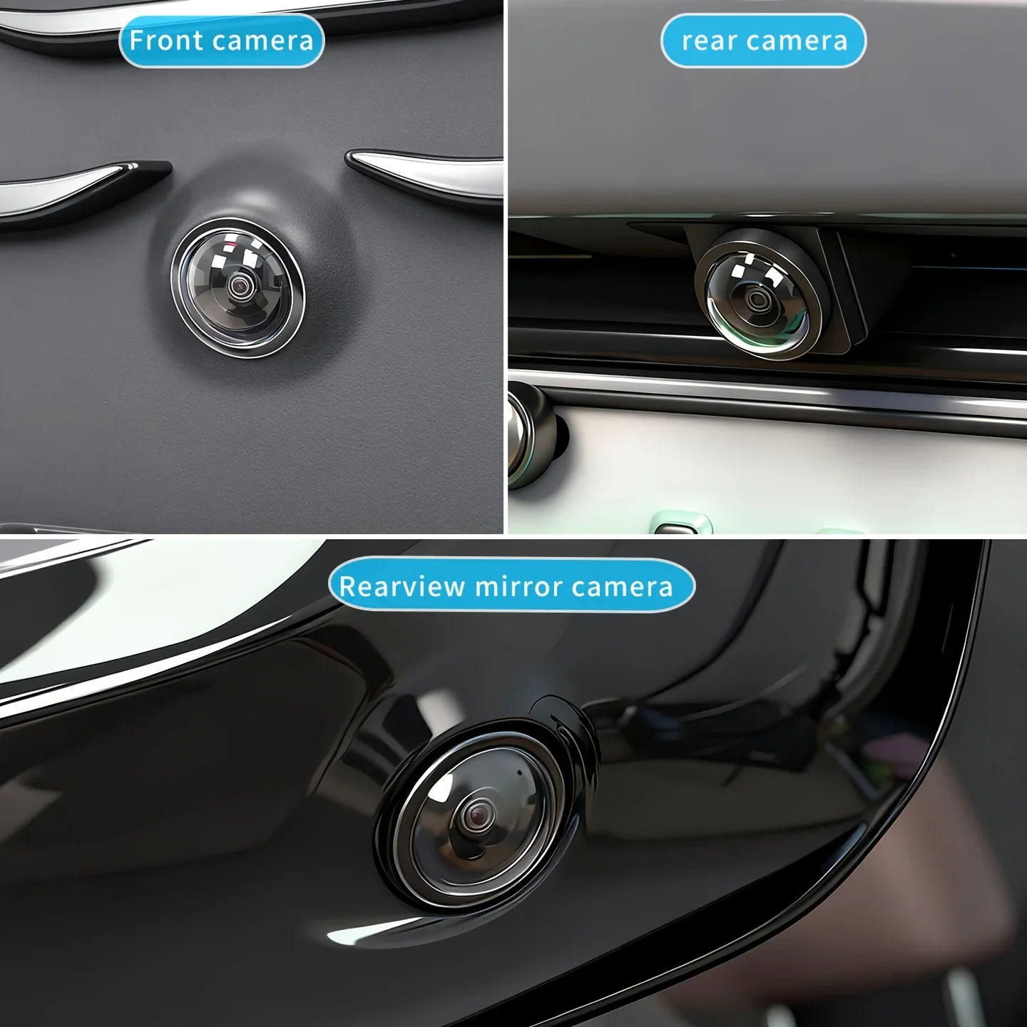 For BYD Sealion 6 Seal U DM-i EV Car Camera Protective Cover 360 Degree Scratch-resistant Protector Accessories