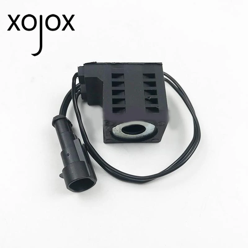 

XOJOX For XGMA 806/808/822/821 Pilot Safety Lock Solenoid Valve Coil high quality excavator accessories Free shipping