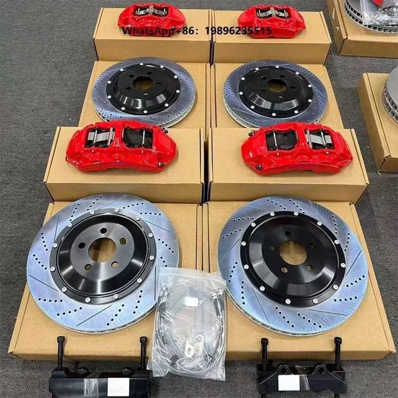 High Quality Custom Big Brake Kit Front 6-Piston and  Rear 4-Piston Calipers for Automotive Brake System Modification