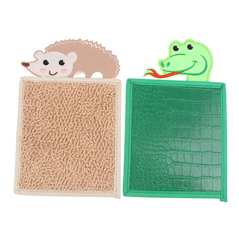 Sensory Mats Animal Theme Mini Sensory Tiles Assorted Textured Sensory Walls Panel For Autistic Boys Girls Sensory Disorder Toys