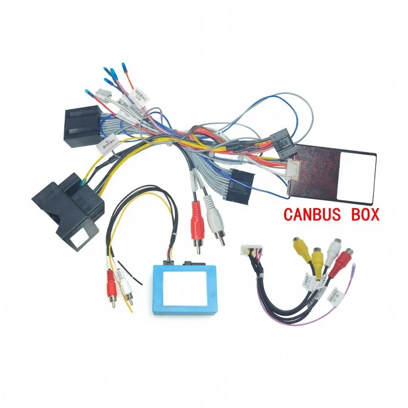 

For Volkswagen Touareg 2002-2010 Car Android Radio Cable Power Connector Wire Harness Accessory