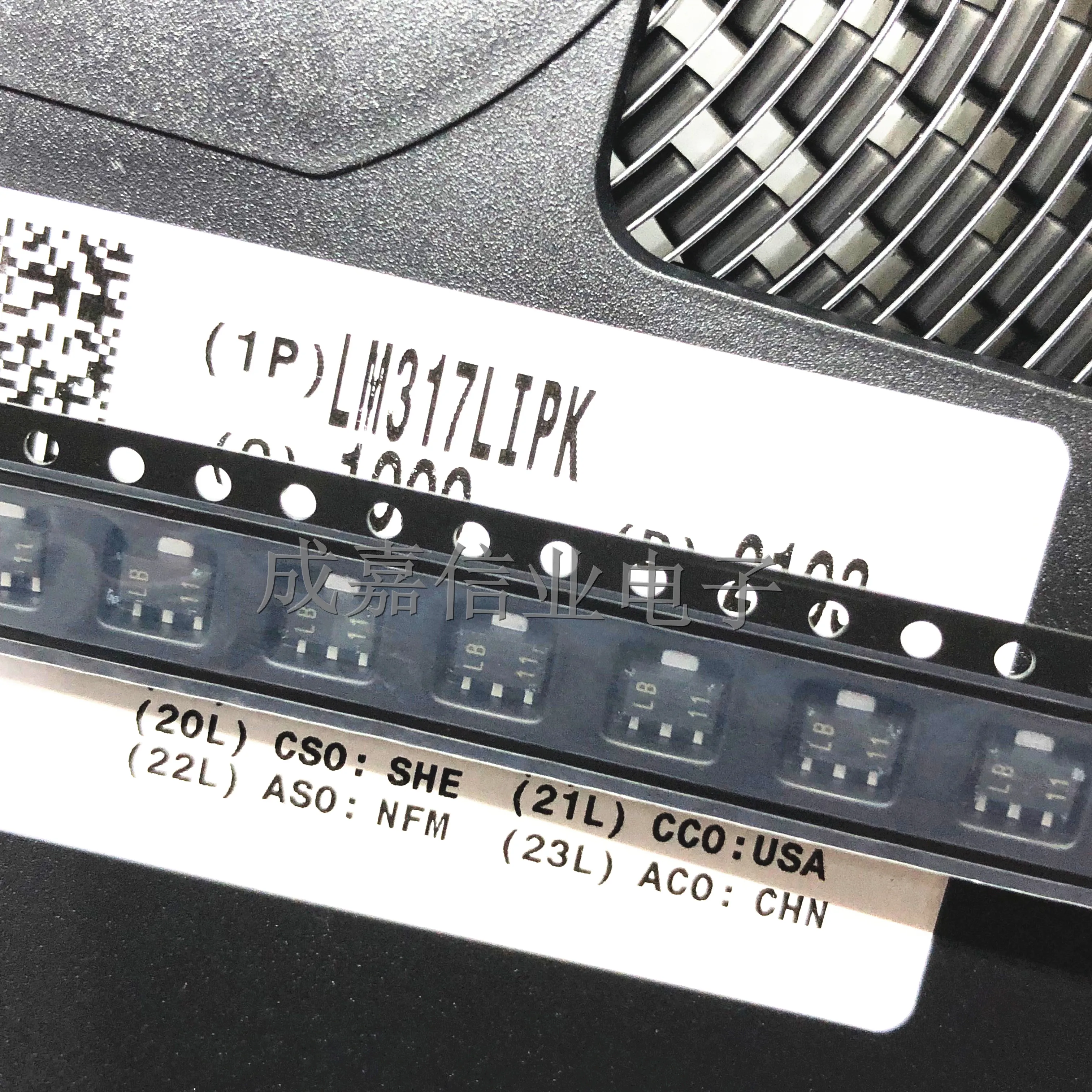 10 Stks/partij LM317LIPK Sot-89-3 Markering; lb Lineaire Spanningsregelaars 3Pin 100mA Adj Vltg Reg Pmic-Power Management Ics