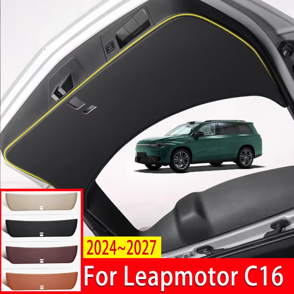 

Защитный коврик для багажника Leapmotor C16 2024~2027: водонепроницаемая накладка от грязи, аксессуар для авто