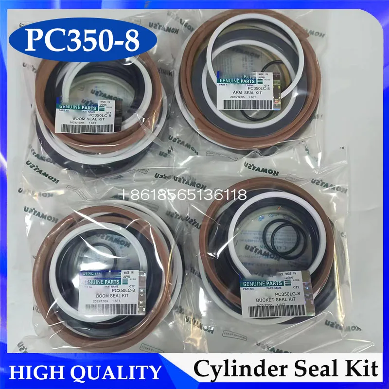 

PC350-8 PC350LC-8 Arm Boom Bucket Cylinder Seal kit for Excavator High Quality Hydraulic Oil Seal