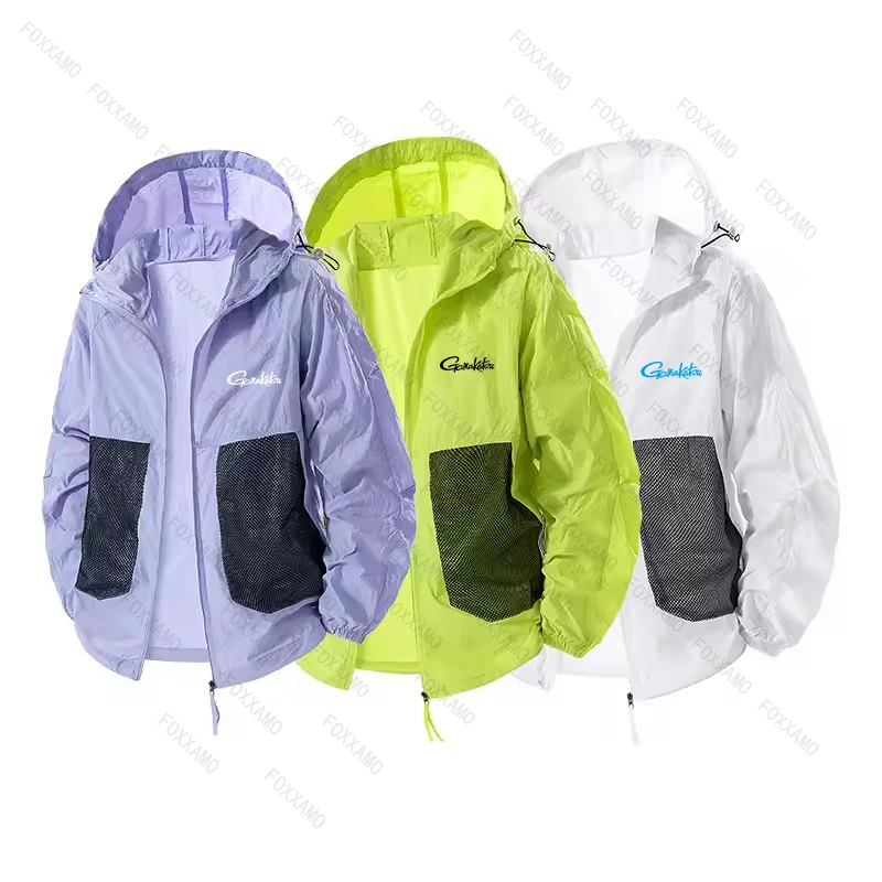 

Летняя мужская куртка UPF 50+, большие размеры 8XL, водонепроницаемая, быстросохнущая, Gamakatsu, ветровка для пешего туризма, рыбалки, уличное пальто с защитой от УФ-лучей кожи