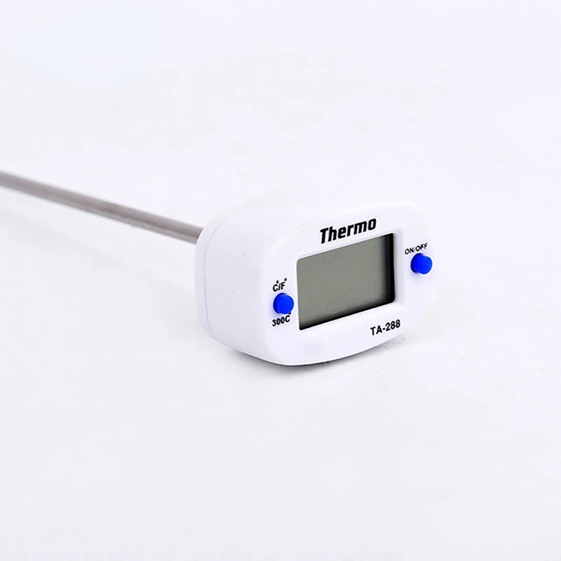 Termómetro TA-288 -50 ℃ ~ 300 ℃, termómetro de sonda de acero inoxidable para alimentos, pantalla Digital electrónica, parrilla líquida