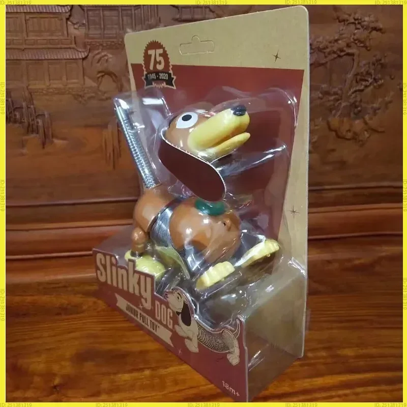 Nuevo auténtico Disney Pixar Toy Story 4 cachorro elástico pastor muñeca de acción juguete hecho a mano cachorro Animal Anime muñeca regalo para niños
