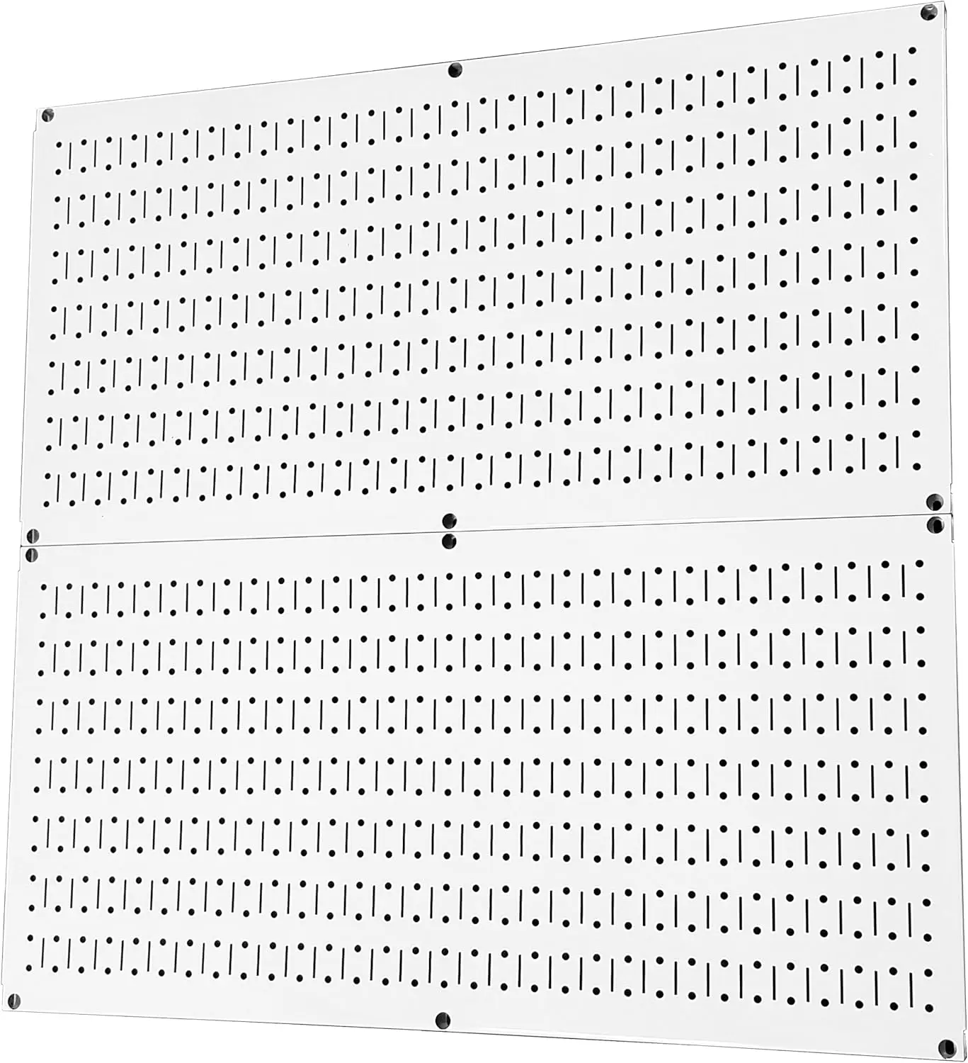 Wall Control Pegboard Rack Home & Garage Tool Storage & Organization White Metal Pegboard Pack - Two 32-Inch x 16-Inch